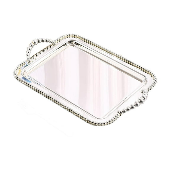 Baoblaze Serving Tray Dessert Tray Luxury Decorative Tray for Tea House Kitchen Parties