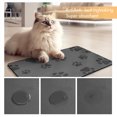 thumbnail image 4 of Almohadilla de tazón, para perros y gatos, almohadilla de tazón de alimentación de silicona impermea -45*60cm, 4 of 5