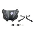 thumbnail image 5 of Motorcycle Sport WindScreen Windshield Visor Smoked black, 5 of 5