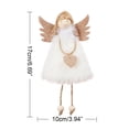 thumbnail image 3 of XWSHYW Adornos Colgantes Colgante Decorativo Navideño Lindo Ángel de Plumas de Navidad Colgante de Árbol de Navidad, 3 of 3