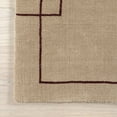 thumbnail image 3 of Rugs USA Nile Bordered Wool-Blend Area Rug, 8' 6" x 11' 6", Nile Tan, 3 of 6