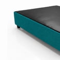 thumbnail image 3 of Base de cama tapizada individual bari turqueza Reinicia 21 Muebles, 3 of 5