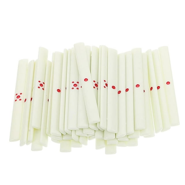 QualitChoice Ensemble Finement Conçu de 44 Pcs de Tuiles de Bâton d'Échecs Mah-Jongg Clairement Colorées pour Multiples Occasions - pour Réunions de Famille Rouge