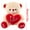 A-B, variant on Valentine's Day Cute Plush Heart Bear – Adorable Love-Themed Teddy Doll, Soft Stuffed Bear Gift for Birthday and Holiday Romantic Plush Toy for Couples