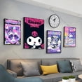 thumbnail image 2 of póster periférico de anime Sanrio Kuromi, impresiones de buena calidad, decoración vintage para habitación, bar, cafetería, arte estético, pintura de pared, 2 of 5