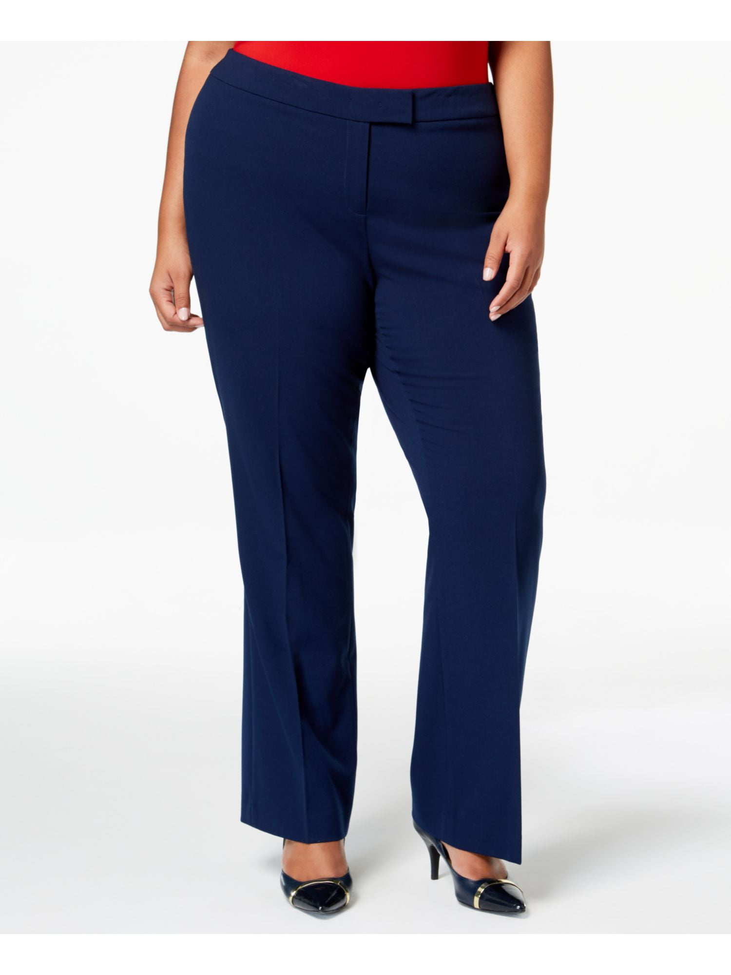 navy blue work pants plus size