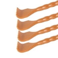 thumbnail image 4 of 2pcs 2 in 1 Back Scratcher with Shoe Horn Long Handle Backscratcher Shoehorn Combo (Brown), 4 of 8