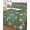 Green, variant on Quilt King Size Bedding Set, Green Botanical Reversible Summer Quilt 3 Pieces, Spring Floral Summer Lemon Birds Lightweight Bedspreads Coverlets with 2 Pillow Shams for All Seasons