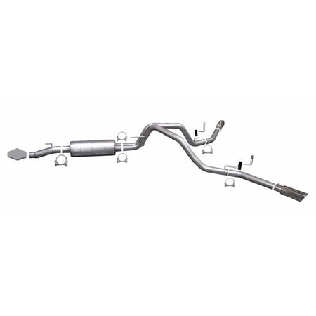 Gibson F150 Exhaust System - Gibson Exhaust 69012 GIB69012 05-08 F150 STANDARD CAB SB 4.2L/4.6L/5.4L DUAL EXTREME EXHAUST SYSTEM
