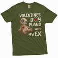 thumbnail image 5 of Funny Valentine's day T-shirt Men's funny ex girlfriend wife plans with my ex tee shirt (Small Black), 5 of 7