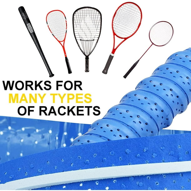 3 Pcs Tennis Racket Grip Tape Absorbant Anti-Slip Tennis Surgrip