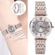 thumbnail image 5 of Juego de reloj de mujer con caja de regalo de sincronización precisa en 2 colores juego de regalo de joyería cumpleaños chicas hermosas Día de San Valentín para la ANGGREK Otros, 5 of 8