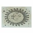 thumbnail image 1 of Sketchy Cutting Board, Sun and Moon Celestial Composition Day`s Cycle Inspiration, Decorative Tempered Glass Cutting and Serving Board, Small Size, Charcoal Grey Tan, by Ambesonne, 1 of 1