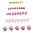 thumbnail image 4 of 50 bolas para decorar tartas, mini globos, palillos para tartas, palitos para cupcakes y adornos. Rosa, 4 of 9