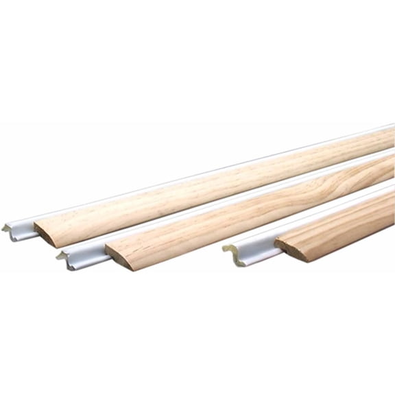 M-D Building Products 87981 36-Inch by 84-Inch Compression Weatherstrip with Wood Stop Door Jamb Kit