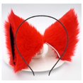 thumbnail image 1 of Diadema con orejas de gato, pinzas para el pelo, diademas con orejas de zorro, pasadores para mujer, gatito peludo, diadema para el pelo, aro para el pelo, decoración para fiesta de Halloween, disfraz, 1 of 5