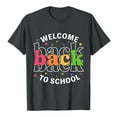 thumbnail image 3 of Ladies' Fashionable Back To School Printed Short Sleeve Round Neck T Shirt Long Sleeves T Shirts for Women Womens Stripes Shirt Plain Shirt T Shirts Men Womens Tops Short Sleeve Casual Tee Shirt Women, 3 of 3