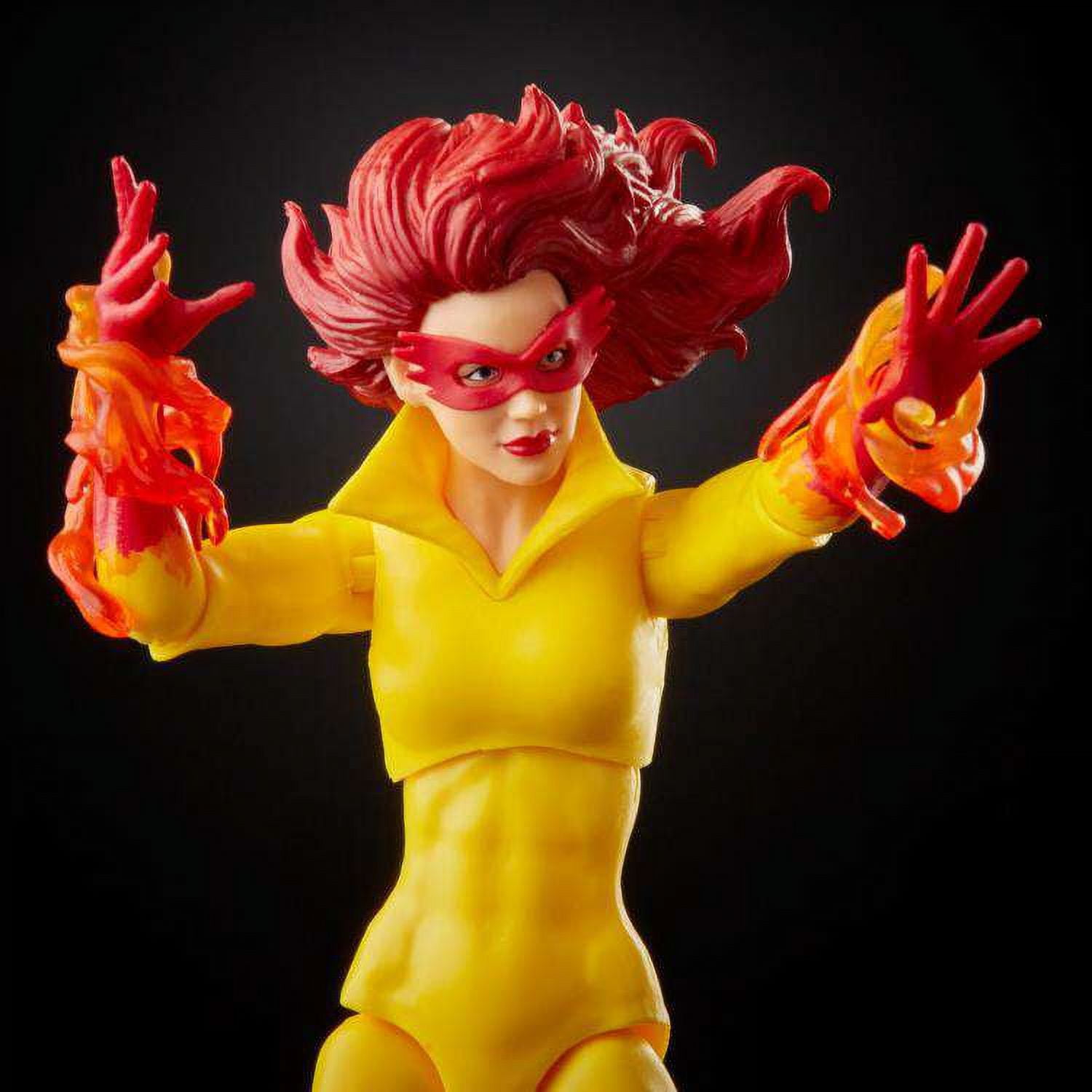 Hasbro Marvel Legends Series Firestar 6\" Action Figure with Ms. Lion & Accessories 4+ years