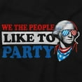 thumbnail image 2 of Funny We The People Like To Party Men's Graphic T Shirt Tees Brisco Brands S, 2 of 6