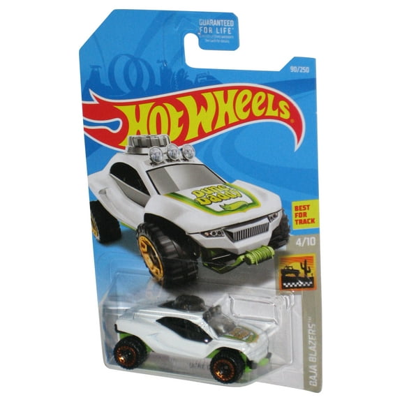 Hot Wheels Baja Blazers 4/10 (2017) White Dune Daddy Toy Car 90/250