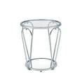 thumbnail image 5 of Furniture of America Miffa Contemporary Metal 1-Shelf End Table, 5 of 5