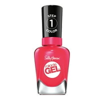 Sally Hansen Miracle Gel Nail Color, Pink Tank, 0.5 oz, At Home Gel Nail Polish, Gel Nail Polish, No UV Lamp Needed, Long Lasting, Chip Resistant