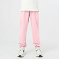 thumbnail image 3 of e Kids Girl Boy Workout Athletic Brunch Jogger Trousers Pants for Child Straight Leg Elastic Waist Basic Long Cuff Leg Summer Fall 2026 Clothes Regular Fit 6 Years, 3 of 7