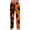 Orange, variant on Satingcolo Mens Pajama Pants Sleep Lounge Bottoms Soft Comfy Pj Pant Sleepwear with Drawstring Halloween Costumes