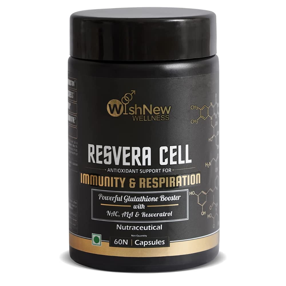 Wishnew Wellness Resvera Cell Glutathione Booster For Antioxidant