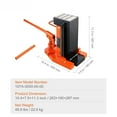 thumbnail image 1 of Hydraulic Toe Jack 2.5 Ton On Toe Toe Jack Lift 5 Ton On Top Lift Capacity Machine Jack 0.8-5.3 In Toe Height 8.9-13.4 Top ,Robust Construction, 1 of 5
