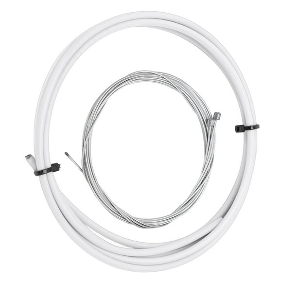 Bike Shifter Cable, PE General Bicycle Inner Cable Core Shifting Line Tube Shifting Cable Kit Bike Brake Cable Kit 4mm Diameter for Mountain Bike, Road Bike, Folding Bike, Bmx