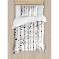 thumbnail image 3 of Ambesonne Birch Tree Duvet Cover Set, 3 of 3