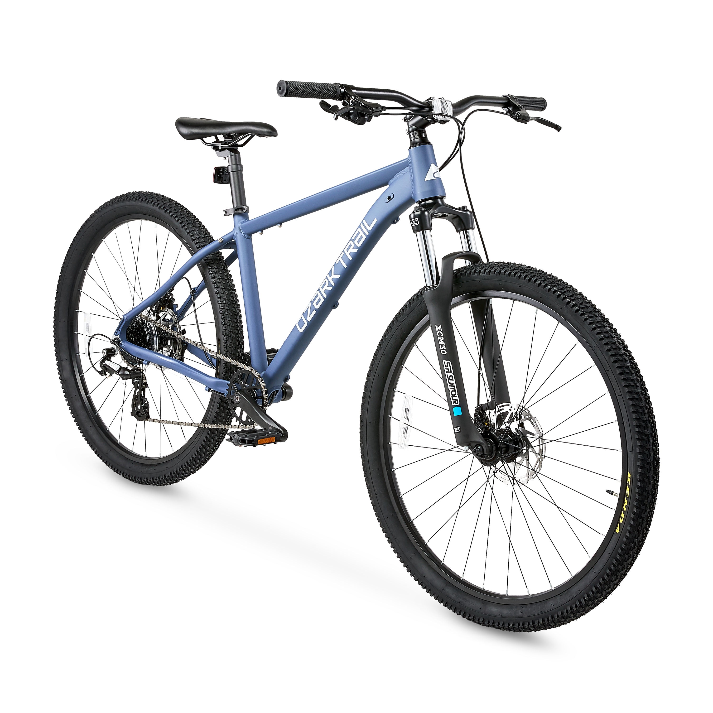 Ozark Trail 27.5" M.2 Ridge Mountain Bike, Medium Frame, Fits Riders 5'5" - 5'10", Blue, Adult, Unisex