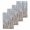 Blue, variant on Grey Forest Kitchen Dish Towels for Drying Dishes Set of 4, Modern Oil Painting Art Waffle Weave Microfiber Hand Tea Bathroom Towels Quick Dry & Absorbent Towel 15.7x23.6