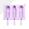 thumbnail image 2 of Moules à Popsicle en Silicone avec Couvercles et Bâtons Sans BPA pour Enfants Adultes, 2 of 8
