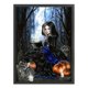 thumbnail image 2 of Cuadros Decorativos Bordado completo Hilo de algodón ecológico 11CT Impreso Chica Kit de punto de cruz Obra de arte (3) Wdftyju de costura negro 4 estilos, 2 of 9