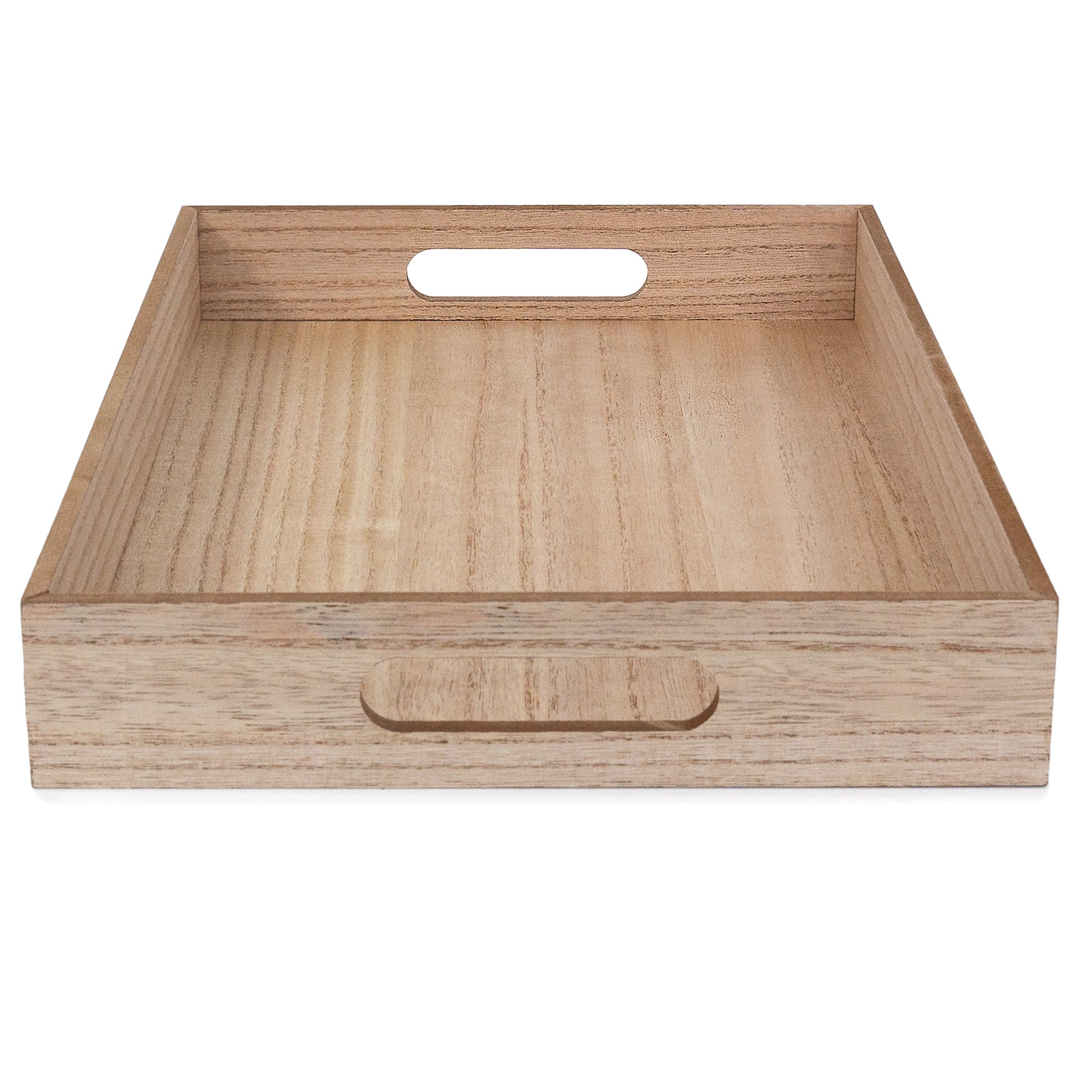 Hello Hobby Customizable Wooden Decor Tray with Handles