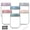 6 Colors-16OZ, variant on stusgo 6 Pack 16 Oz Glass Overnight Oats Containers with Lids, Glass Overnight Oats Jars