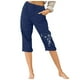 thumbnail image 1 of WILLBEST Pantalones Casuales para Mujer, de Moda, con Cintura Elástica, Cómodos, para Playa, para Uso Diario. Grande, 1 of 4