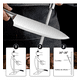 thumbnail image 4 of 7 Juegos De Cuchillos Profesionales De Cocina De Acero Inoxidable Modelo Plateado, 4 of 4