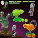 thumbnail image 4 of 2pcs Plantas Vs Zombies Coleccion Juguete Modelos Diferentes Xtellar multicolor, 4 of 4
