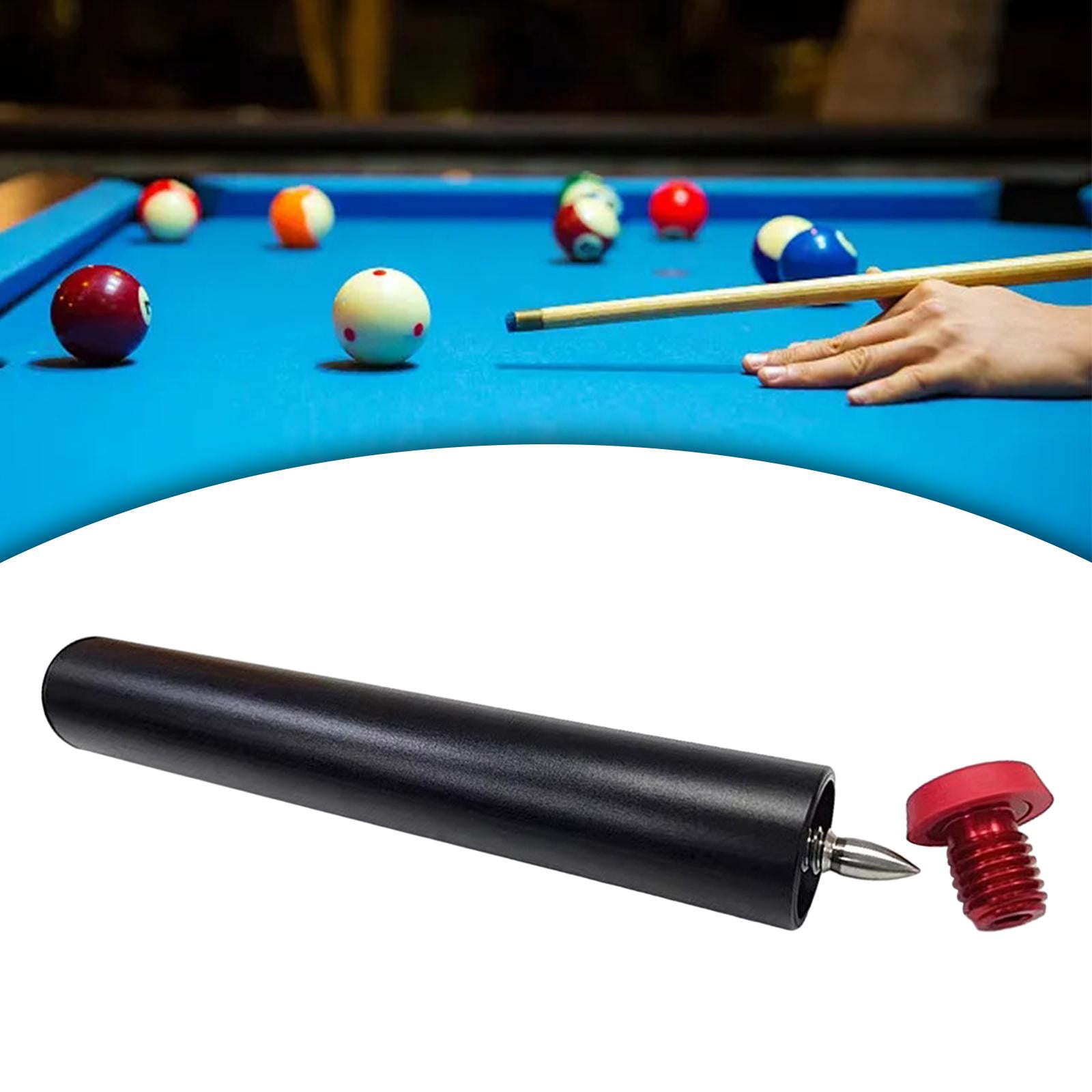 Baoblaze Pool Cue Extender Billiards Cue Extension for Beginners Enthusiast Men Women Red