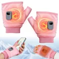 thumbnail image 1 of Heated Gloves Rechargeable Hand Warm Windproof Thermal , Three-speed adjustment., 1 of 8