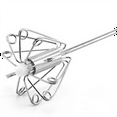 thumbnail image 2 of Rotatable Stainless Steel Kitchen Mixer Manual Whisk Egg Beater Whipping Manual Cream Whisk Semi Automatic Eggbeater, 2 of 8