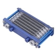 thumbnail image 1 of Motorcycle Engine Oil Cooler Aluminium Transmission Cooling Radiator for 50cc-250cc Off Road Vehicle ATV, 1 of 8