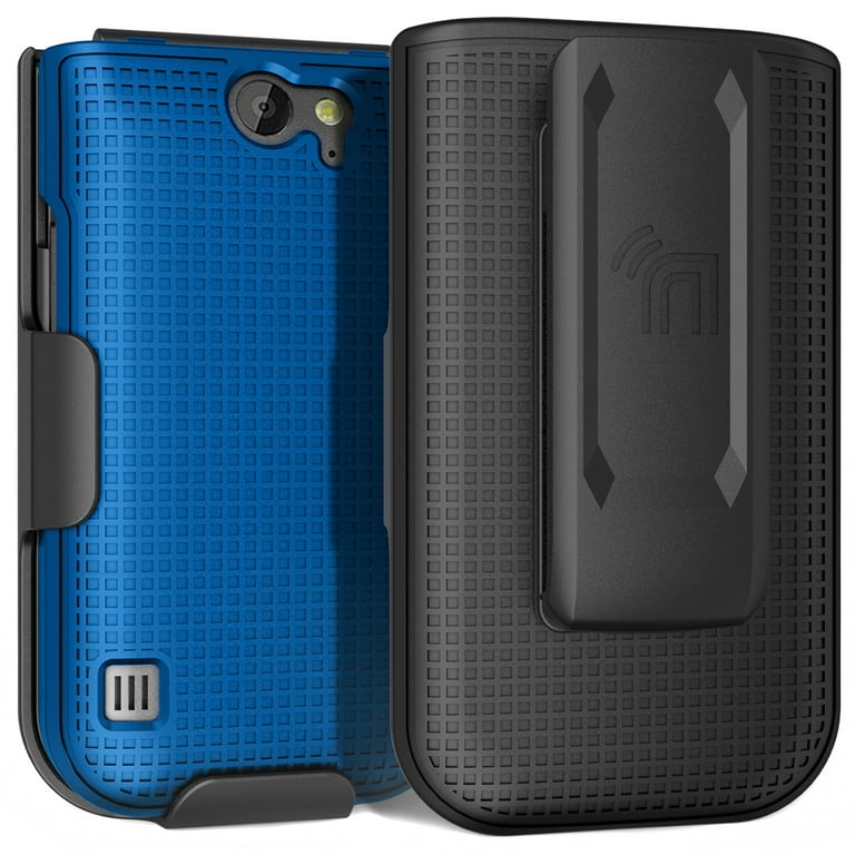 Cell phone top cases with clips