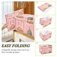 thumbnail image 2 of Yayeee Collapsible Cube Storage Bin with Lid Fabric Closet Decorative Basket with Handles, Gingerbread Houses, 2 of 7