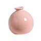 thumbnail image 5 of Jarrón de cerámica para flores, maceta para arreglos florales, maceta para regalo de dormitorio o escritorio. Rosa, 5 of 9