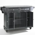 thumbnail image 4 of Crosley Furniture Cambridge Solid Granite/Wood Kitchen Island in Black, 4 of 8