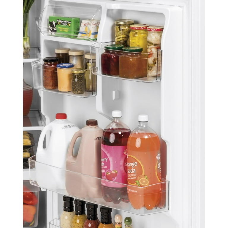 GE 21.9 Cu. Ft. Top-Freezer Refrigerator with Feature 8